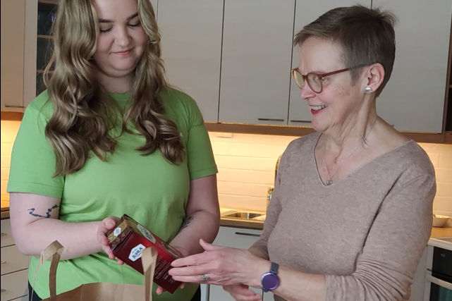 Kotiapu kauppa-apua asiakkaan kotona