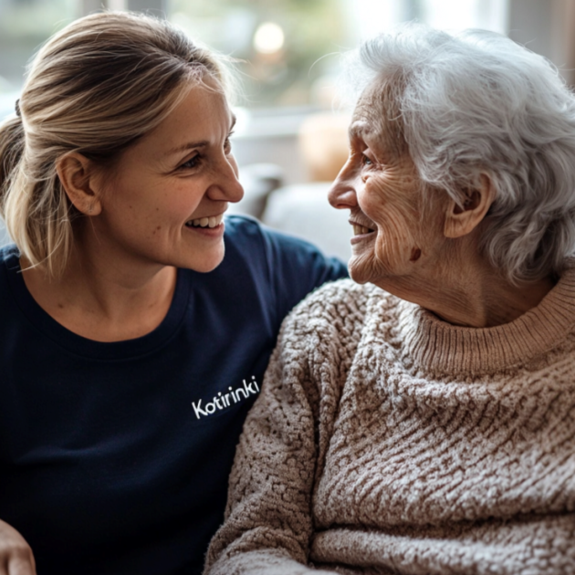 kotipalvelut Kotirinki-yrittäjä ja ikäihminen